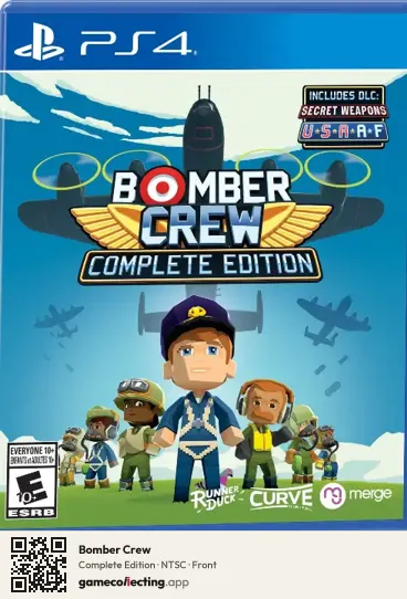 Bomber Crew PlayStation 4, NTSC box front