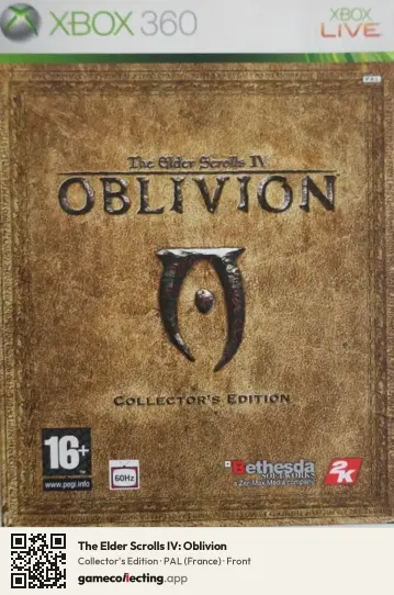The Elder Scrolls IV: Oblivion Xbox 360, France box front