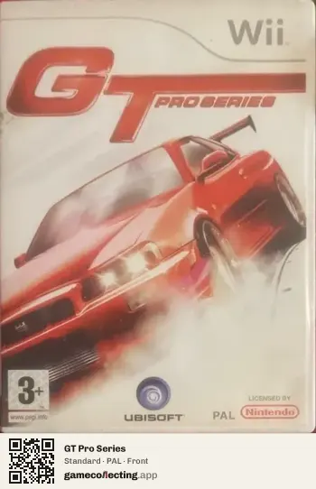 GT Pro Series Nintendo Wii, PAL box front