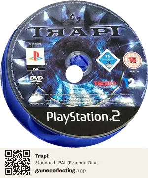 Trapt PlayStation 2, PAL disc