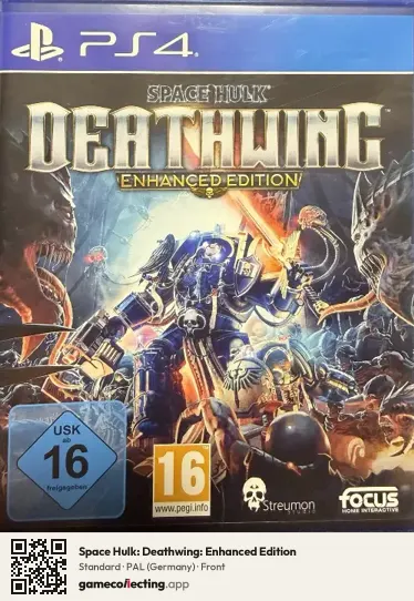 Space Hulk: Deathwing: Enhanced Edition PlayStation 4, Germany box front