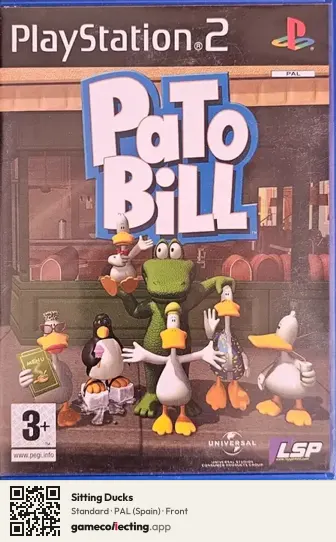 Sitting Ducks PlayStation 2, Spain box front
