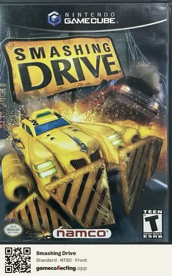 Smashing Drive Nintendo GameCube, NTSC box front