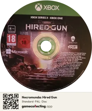 Necromunda: Hired Gun Xbox Series X, PAL disc