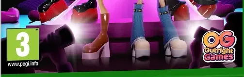 Bratz Rhythm & Style, the PEGI square on its front