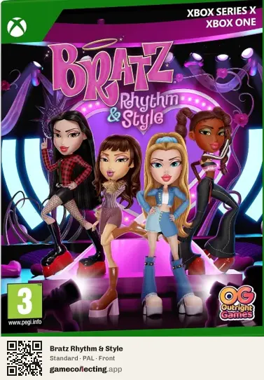 Bratz Rhythm & Style Xbox One, PAL box front