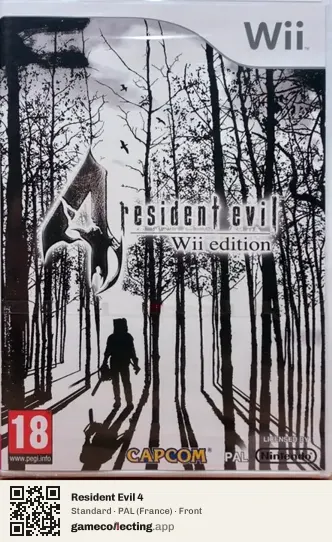 Resident Evil 4 Nintendo Wii, France box front