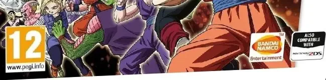 Dragon Ball Z: Extreme Butoden, the PEGI square on its front
