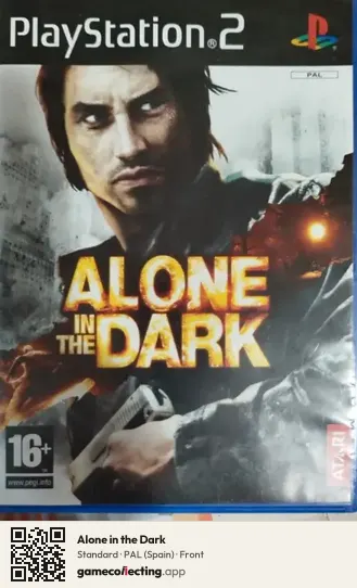 Alone in the Dark PlayStation 2, Spain box front