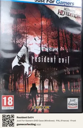 Resident Evil 4 Computer, France box front