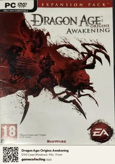 Dragon Age: Origins: Awakening Computer, PAL box front
