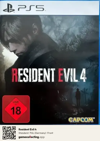 Resident Evil 4 PlayStation 5, Germany box front