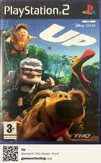 Up PlayStation 2, Spain box front
