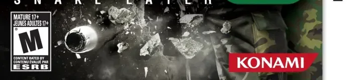 Metal Gear Solid: Snake Eater 3D, the ESRB box on its front