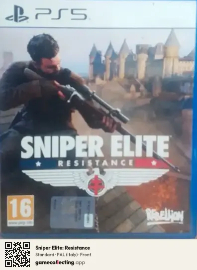 Sniper Elite: Resistance PlayStation 5, Italy box front
