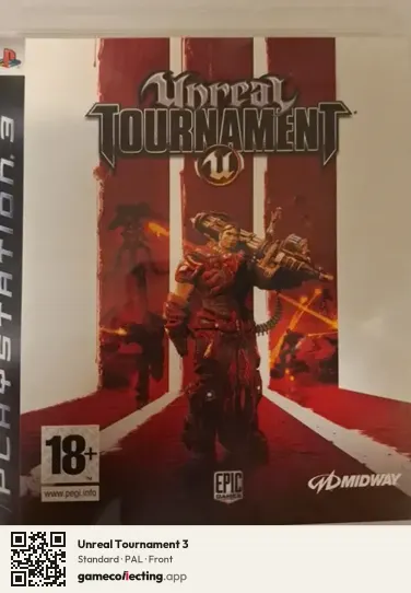Unreal Tournament 3 PlayStation 3, PAL box front