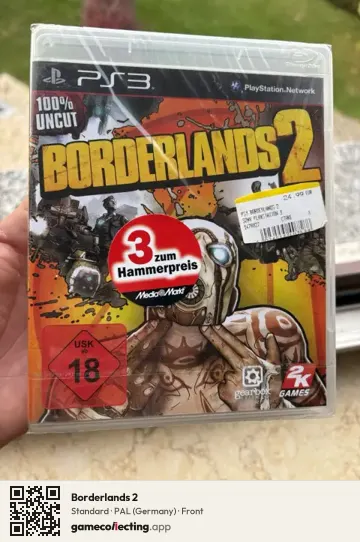 Borderlands 2 PlayStation 3, Germany box front