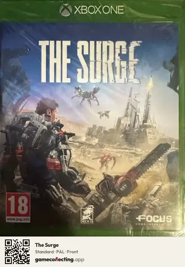 The Surge Xbox One, PAL box front