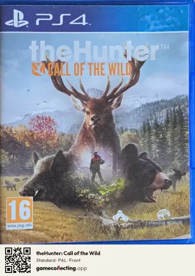 theHunter: Call of the Wild PlayStation 4, PAL box front