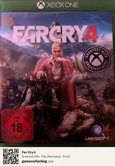 Far Cry 4 Xbox One, Germany box front