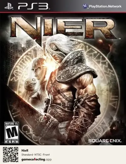 NieR PlayStation 3, NTSC box front
