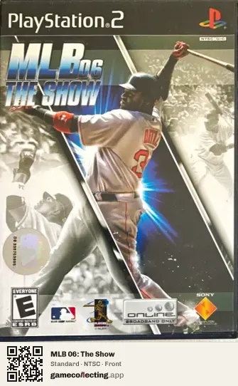 MLB 06: The Show PlayStation 2, NTSC box front