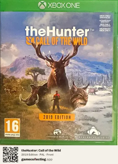 theHunter: Call of the Wild Xbox One, PAL box front