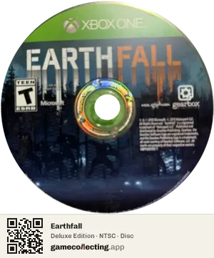 Earthfall Xbox One, NTSC disc