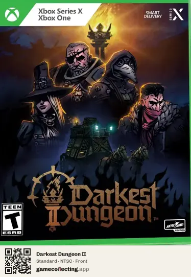 Darkest Dungeon II Xbox Series X, NTSC box front