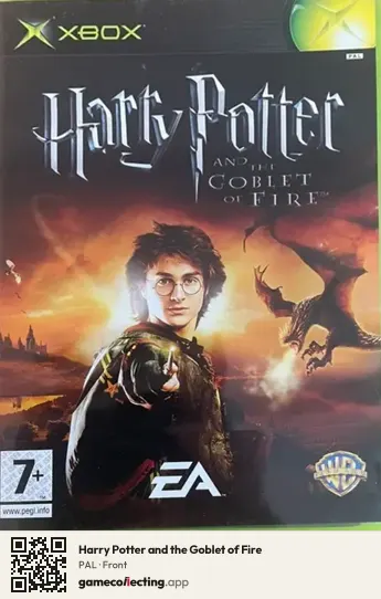 Harry Potter and the Goblet of Fire Xbox, PAL box front
