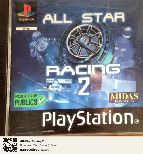 All-Star Racing 2 PlayStation, France box front