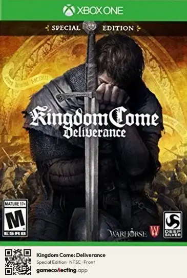 Kingdom Come: Deliverance Xbox One, NTSC box front