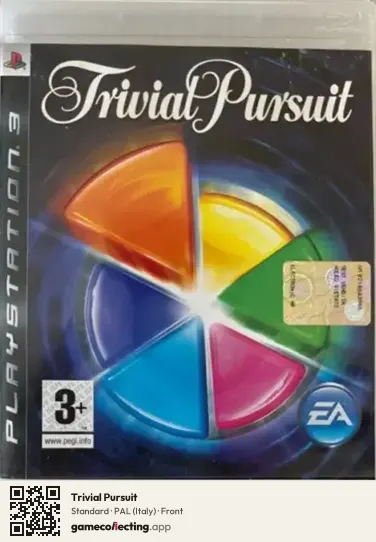 Trivial Pursuit PlayStation 3, Italy box front