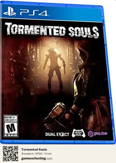 Tormented Souls PlayStation 4, NTSC box front