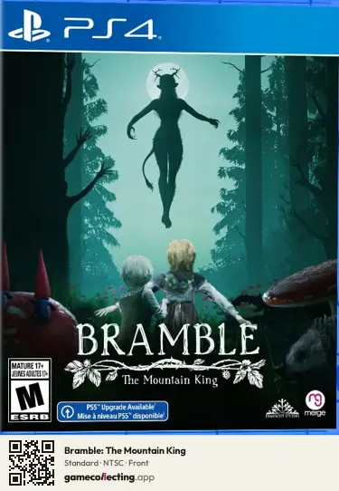 Bramble: The Mountain King PlayStation 4, NTSC box front