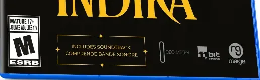 Indika, the ESRB box on its front