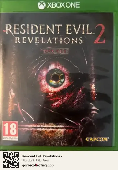 Resident Evil: Revelations 2 Xbox One, PAL box front