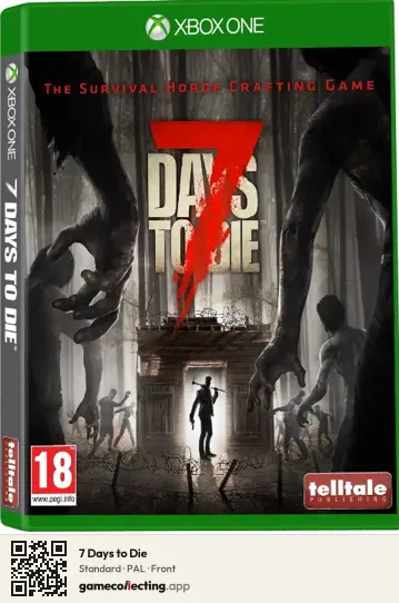 7 Days to Die Xbox One, PAL box front