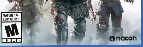 Crown Wars: The Black Prince, the ESRB box on its front