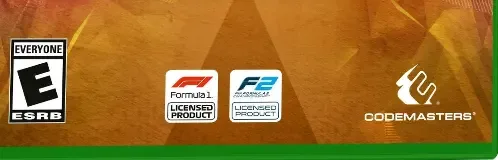 F1 2019, the ESRB box on its front