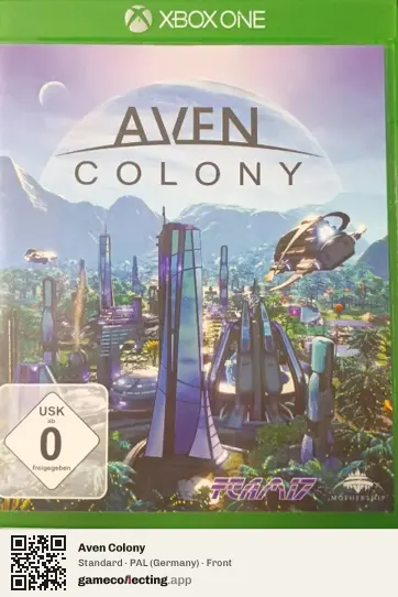 Aven Colony Xbox One, Germany box front