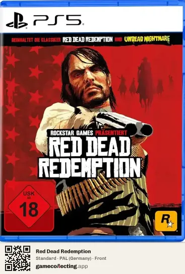 Red Dead Redemption PlayStation 5, Germany box front