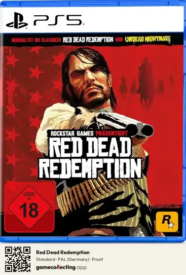 Red Dead Redemption PlayStation 5, Germany box front