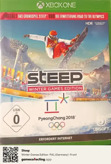 Steep Xbox One, Germany box front