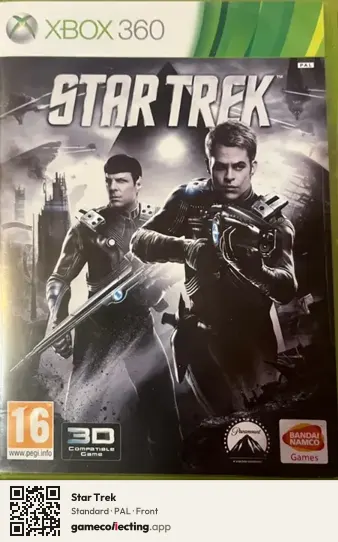 Star Trek Xbox 360, PAL box front
