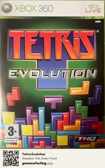 Tetris Evolution Xbox 360, Italy box front