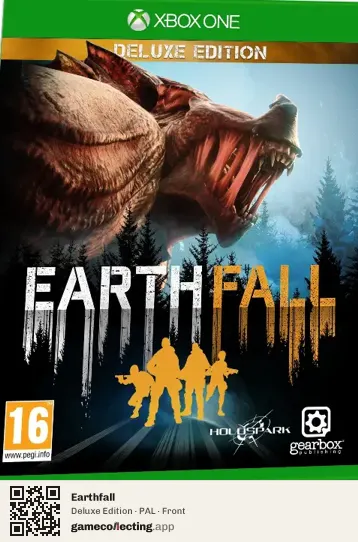 Earthfall Xbox One, PAL box front