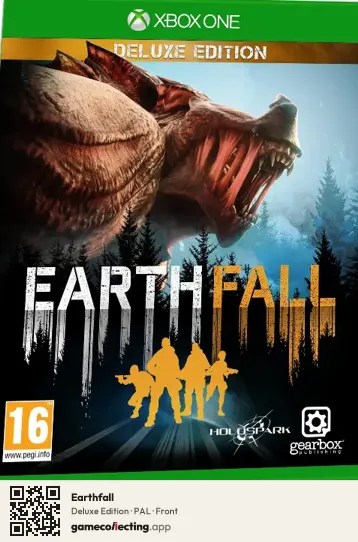 Earthfall Xbox One, PAL box front