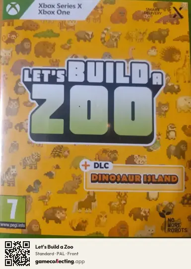 Let's Build a Zoo Xbox Series X, PAL box front