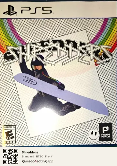 Shredders PlayStation 5, NTSC box front